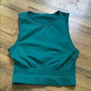 Gymshark Sweat Seamless Teal Midi Tank